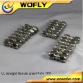 tube union ferrule steel thin wall bulkhead pipe fittings